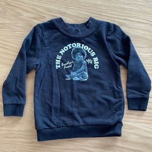 Unisex toddler’s Biggie sweatshirt